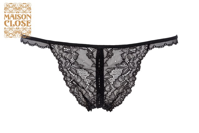 LE PETIT SECRET - DEMI NAKED PANTY - BLACK