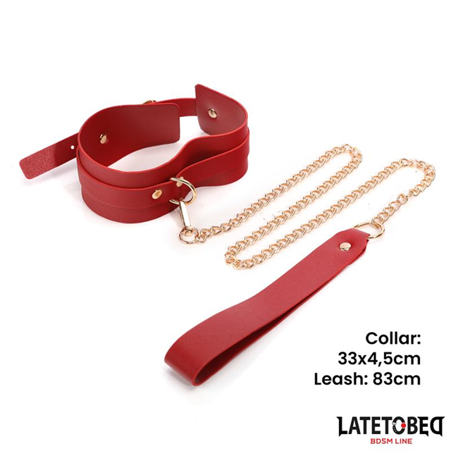 7-pcs Bondage Set With Bag Red