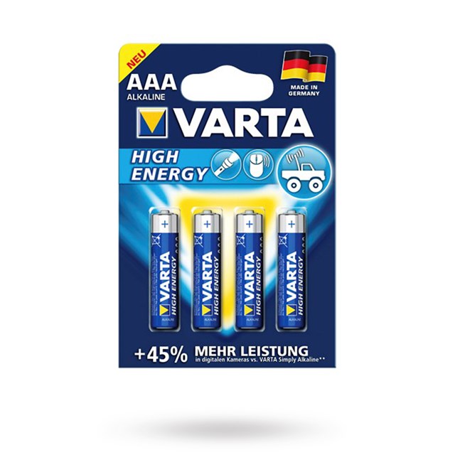 Varta AAA Batterier 4-pack