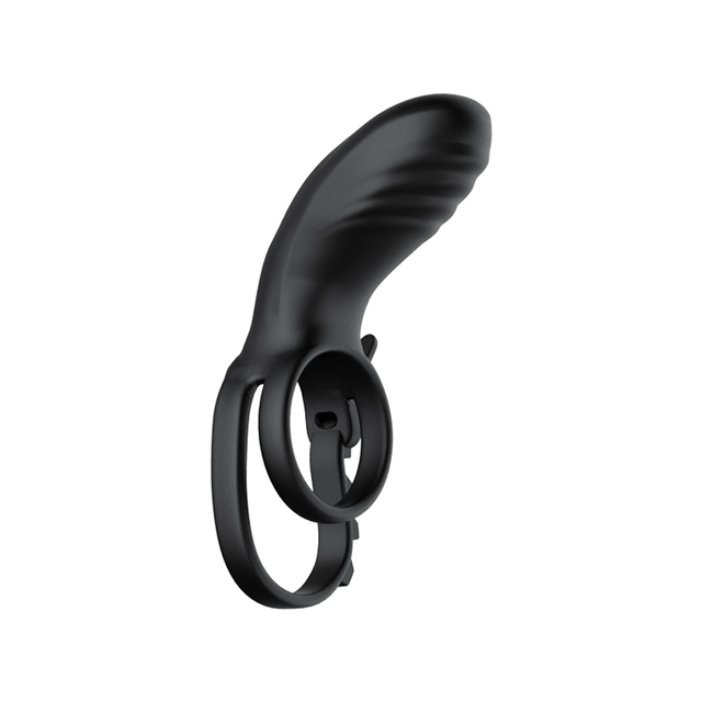 Adjustable Double Penis Ring With Remote