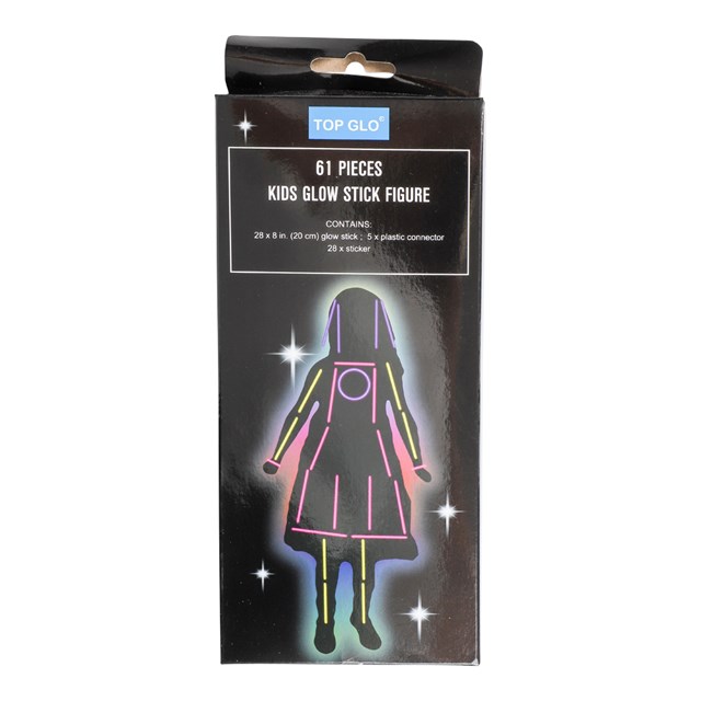 Vuxen Glow Stick Figur