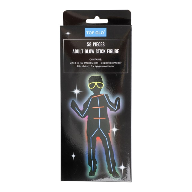 Vuxen Glow Stick Figur