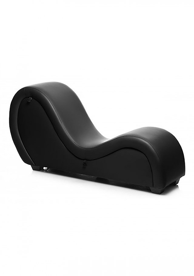 Kinky Couch Sex Chaise Lounge - Svart