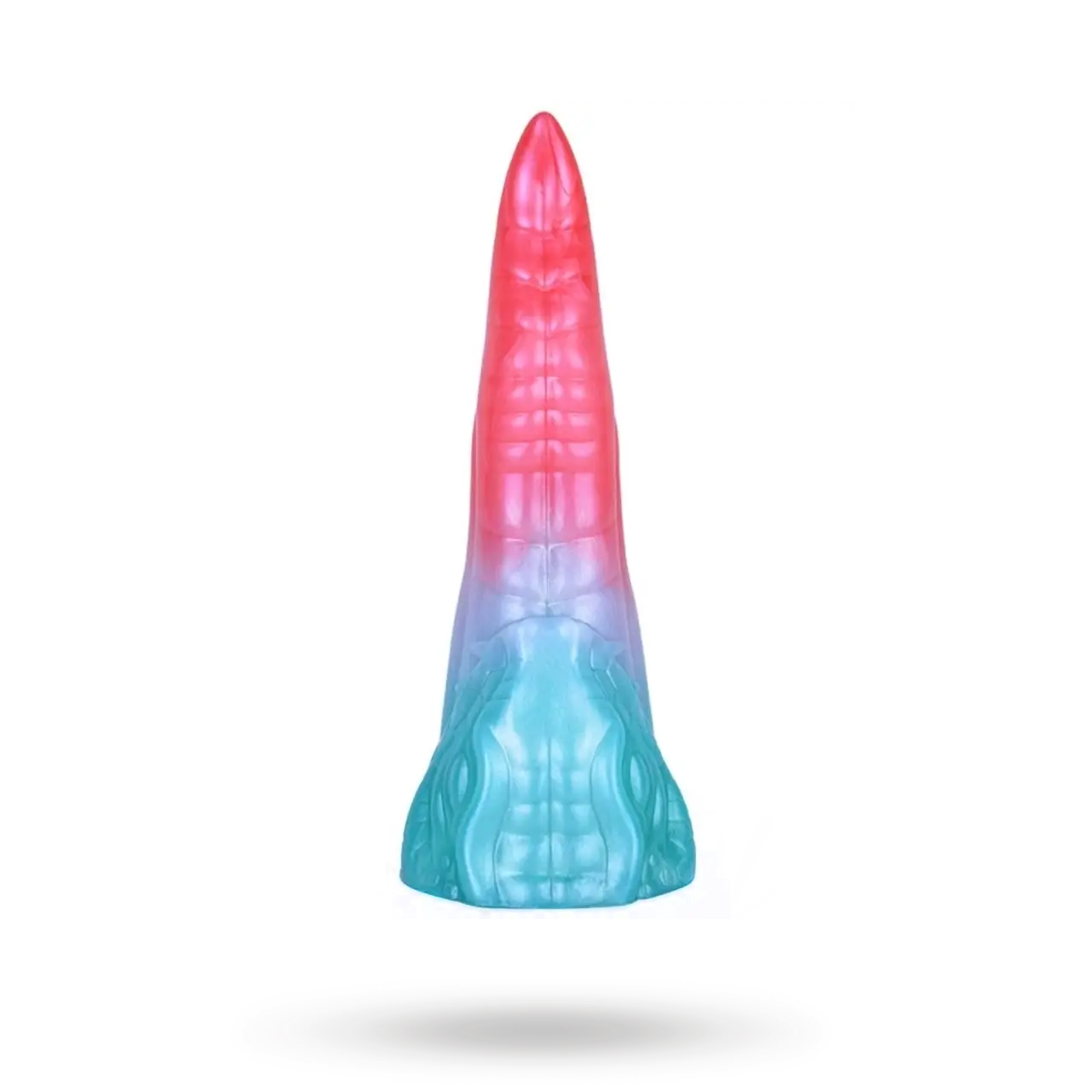 Alien Beast Cyan Rainbow Dildo 20,8 cm