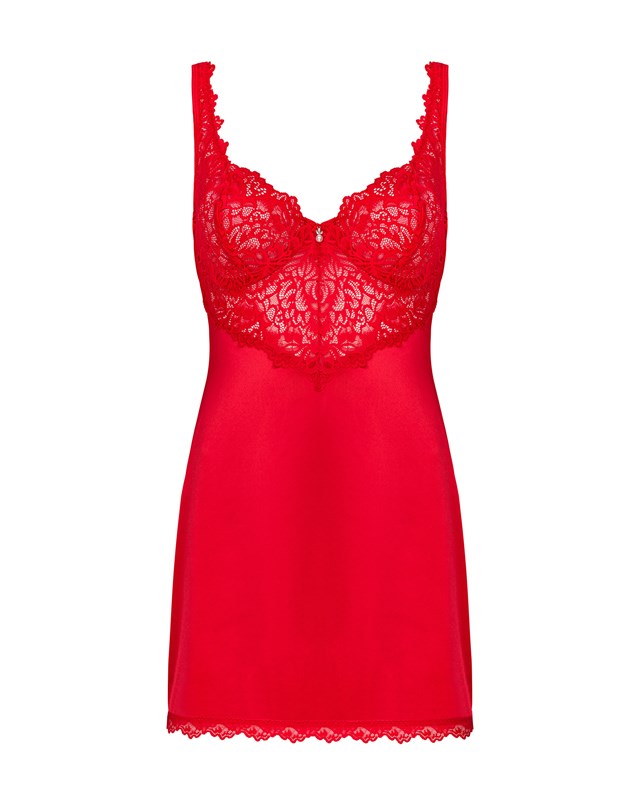AMOR CHERRIS - CHEMISE OCH STRINGTROSA
