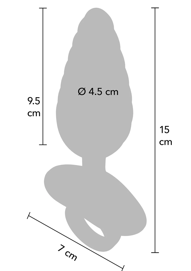 Anal Plug Vibrating + Remote