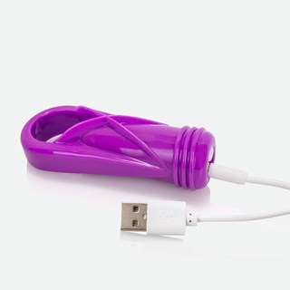 Charged Oyeah! Plus Rechargeable Vibe Ring - Purple