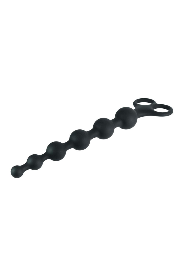 ARSE BEADS #1 BLACK SILICONE
