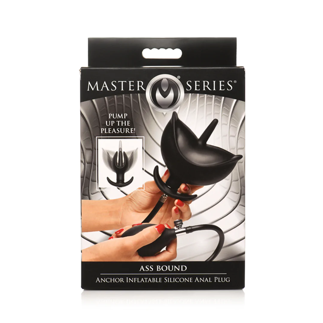 Ass Bound Anchor Inflatable Anal Plug