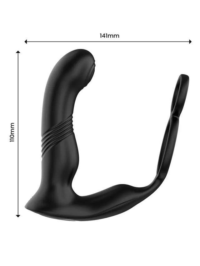 Astex Prostate Massager With Thrusting & Tapping