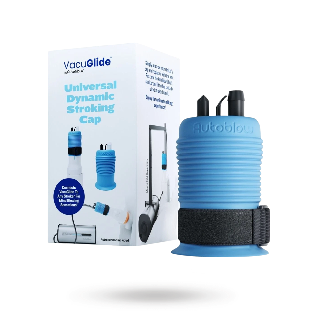 Autoblow VacuGLIDE Universal Stroker Cap | SEXLEKSAKER - MEST FÖR HONOM - Lösvaginor / Masturbator | Intimast