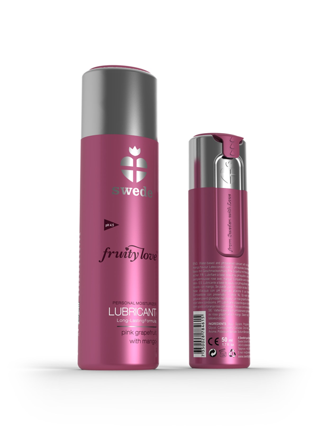 Ava Finger Vibrator + Fruity Love Glidmedel – Pink Grapefruit & Mango Kit
