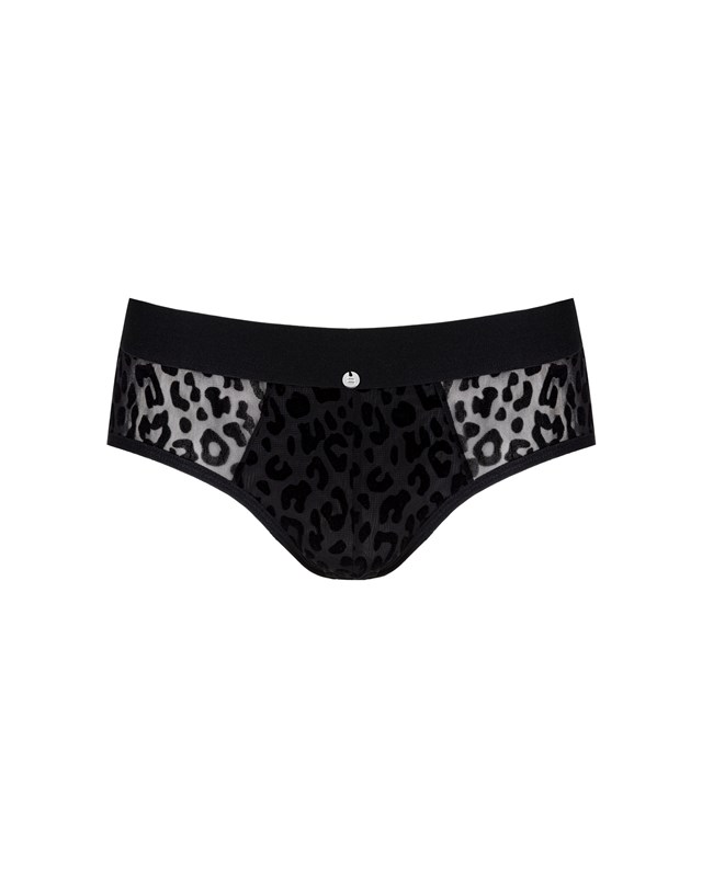 Azmeron BLACK JOCKSTRAP BRIEFS