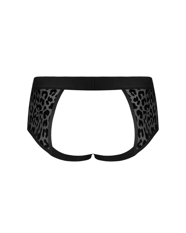 Azmeron BLACK JOCKSTRAP BRIEFS