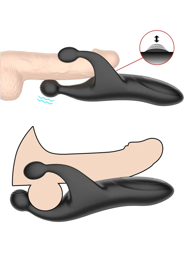 Tapping & Vibrating Penis Stimulator