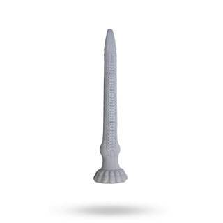 Basilisk Rippled Monster Silicone Dildo 43 Cm