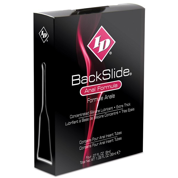 Backslide Anal Insert Tube - 4x 8ml