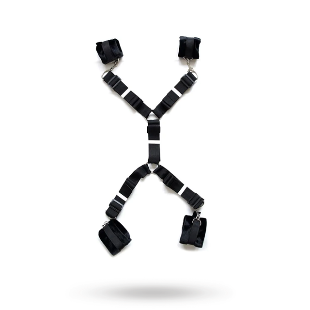 Bed Restraint Set With Cuffs