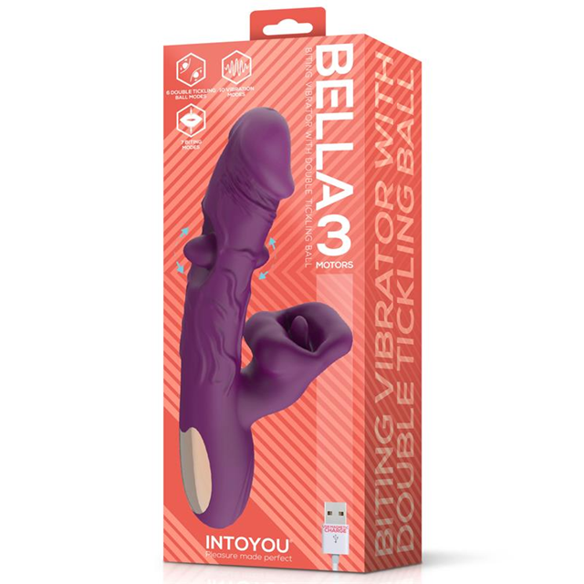 Bella 3 Motors Double Tickling Ball & Biting