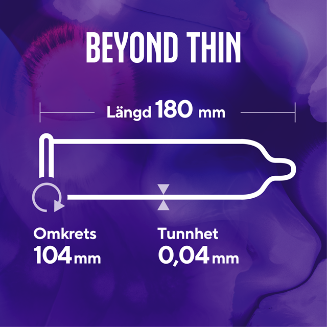 Beyond Thin -  Super Tunn Kondom 10-pack