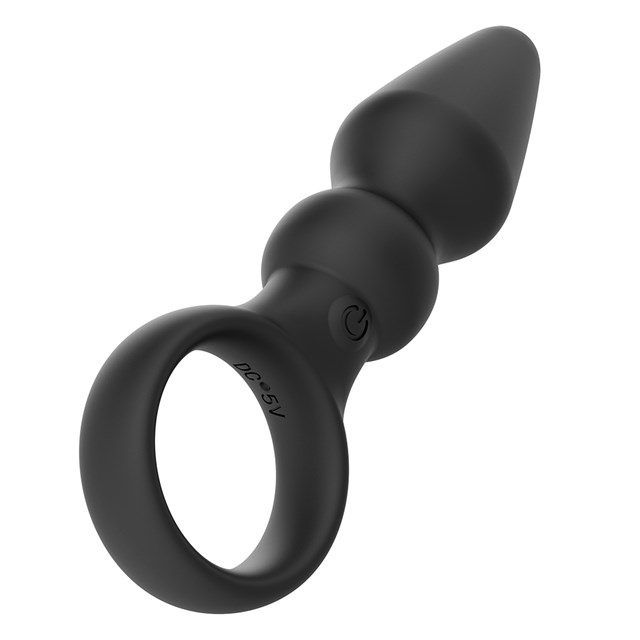 Black Anal Plugg With Vibrations