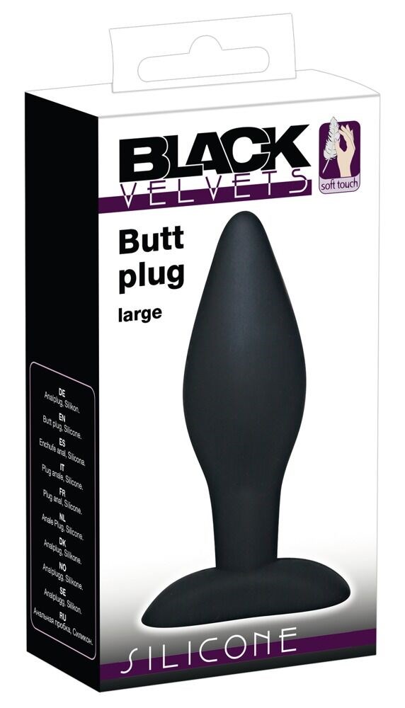 Silicone Butt Plug Large