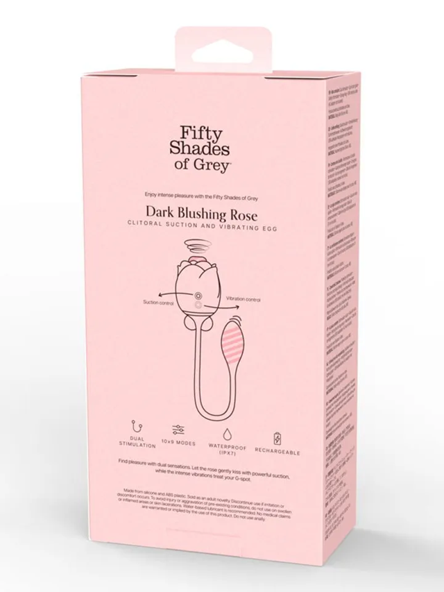 Blushing Rose Suction & G-Spot Vibrator