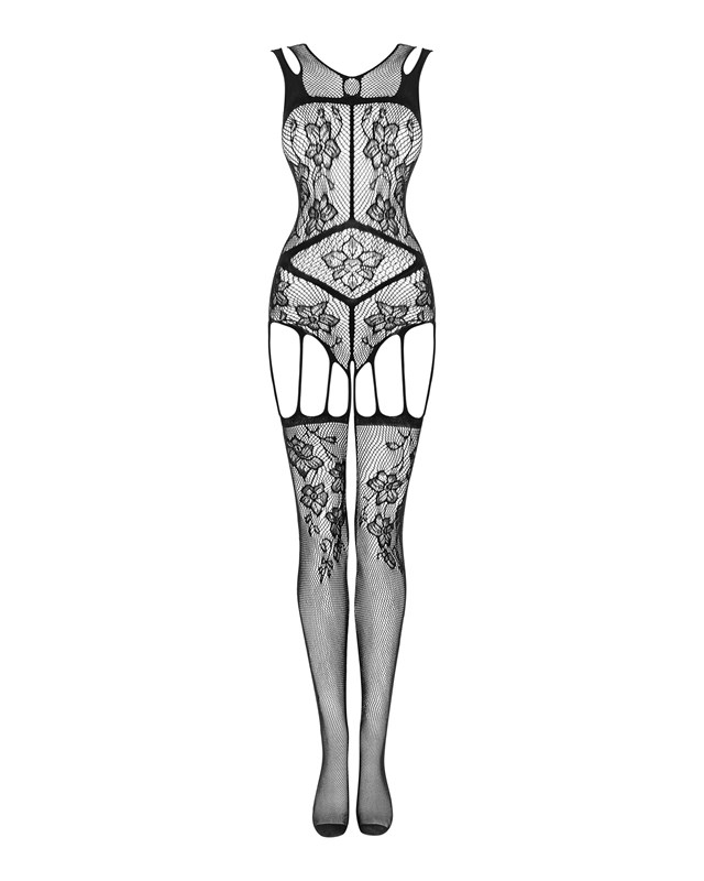 F239 - SVART BODYSTOCKING