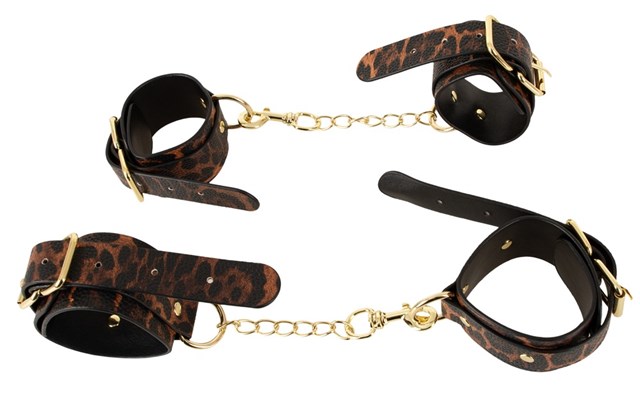 Bondage Set 6 piece Leopard