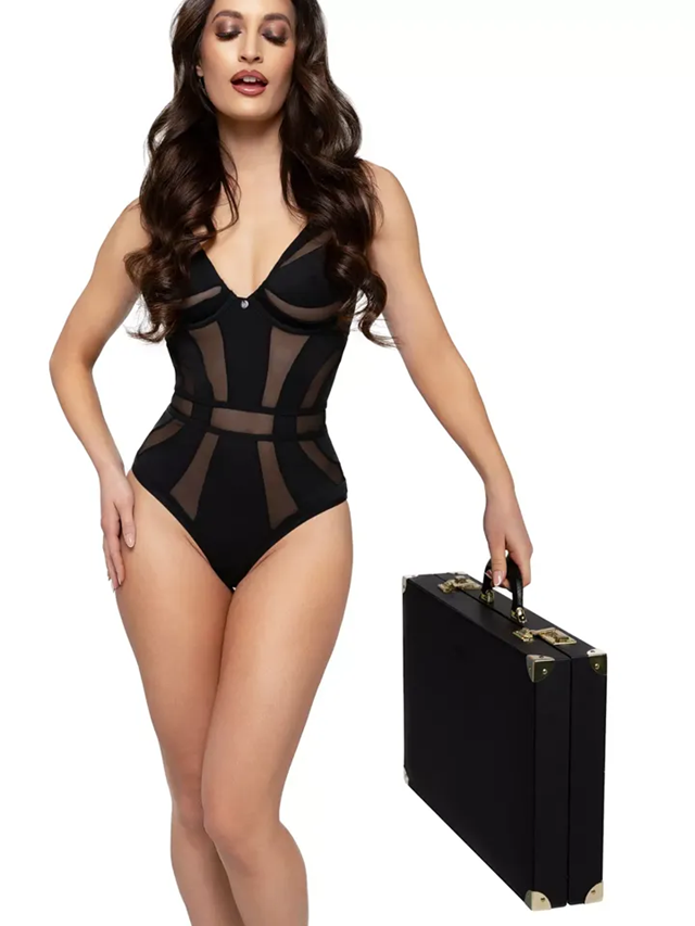 Bondage Suitcase 13-pcs PU Leather