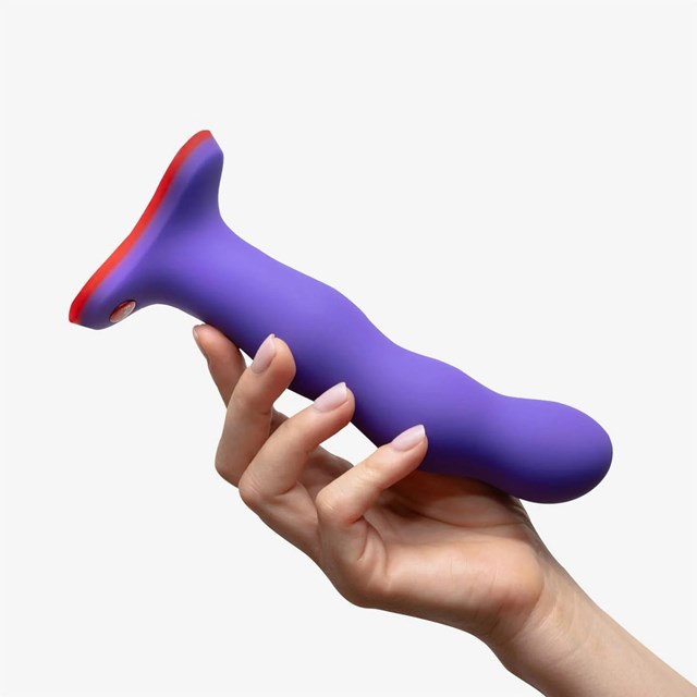 Rumbling Bouncer Dildo Lila