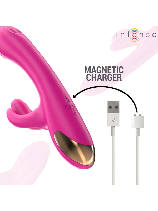 Britney Multifunction Rabbit Vibrator Pink 23 cm