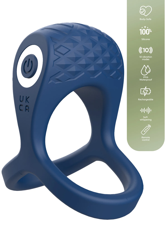 Brutal Ring & Ball Cage Vibrating + Remote