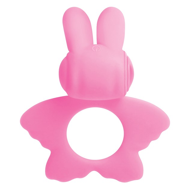 Silicone Butterfly Couples Ring
