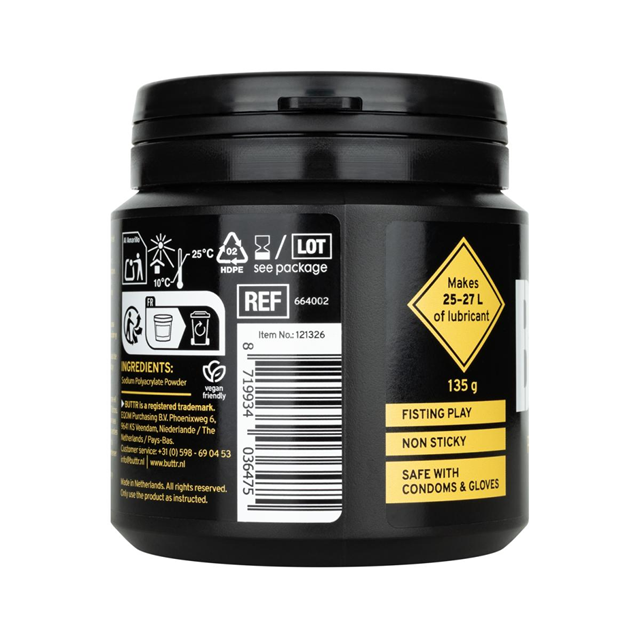Buttr Powdered Lube Lubricant 135g