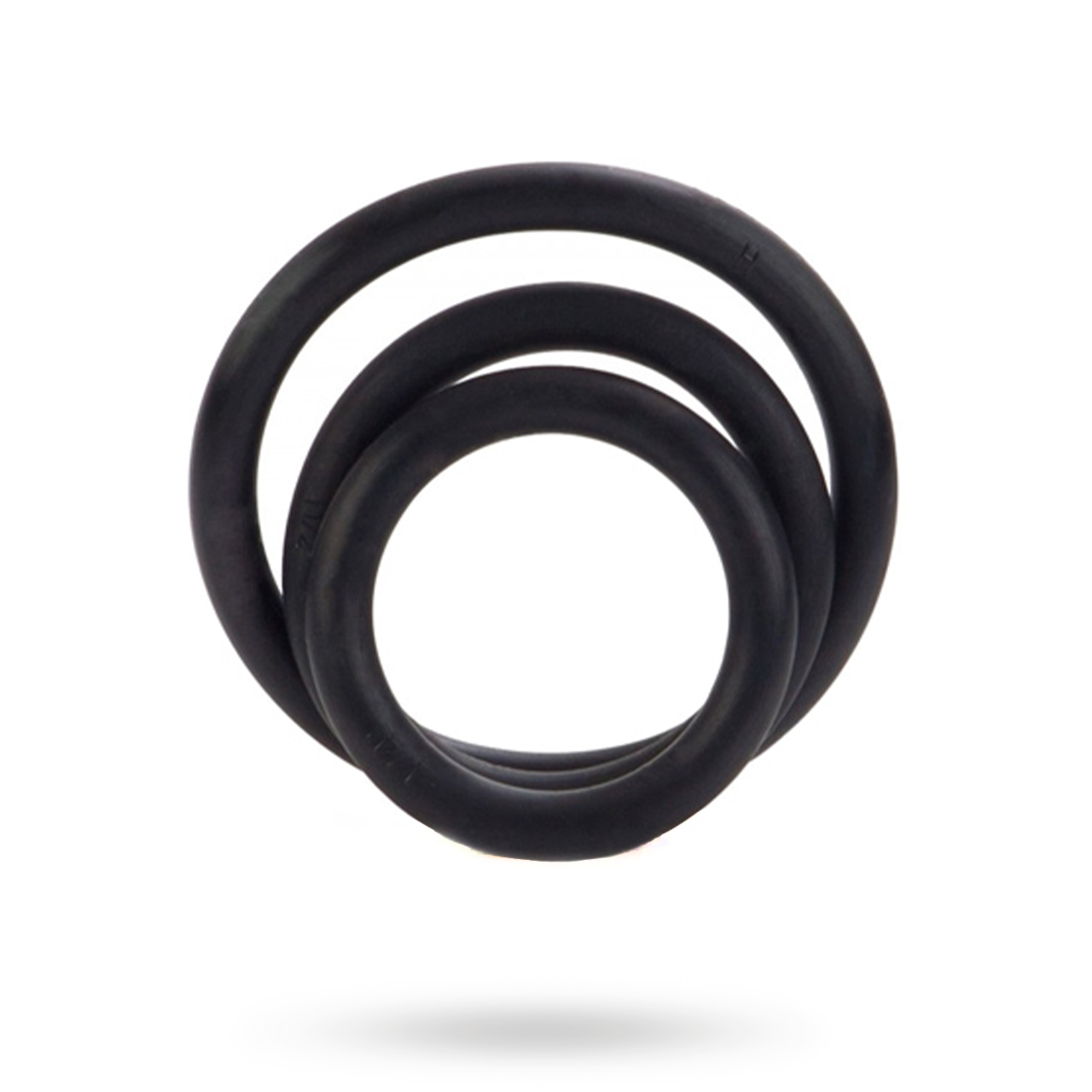 Cal Exotics Black Rubber Ring Set | Handla diskret