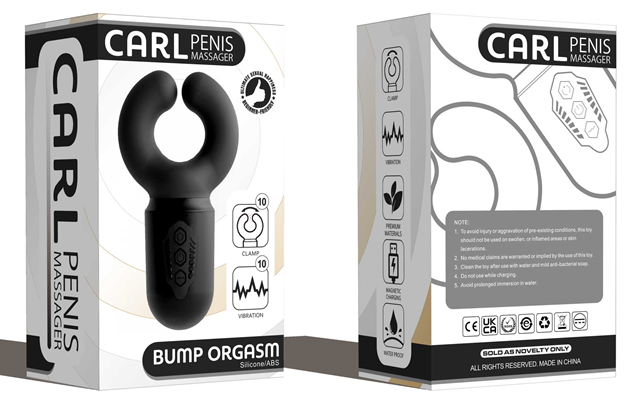 Carl Dual Action Penis Massager