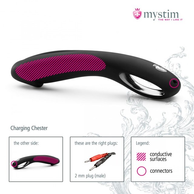 Charging Chester E-stim Dildo