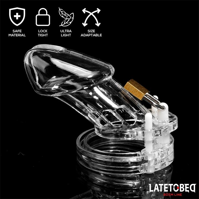 Chastity Cage Long Clear