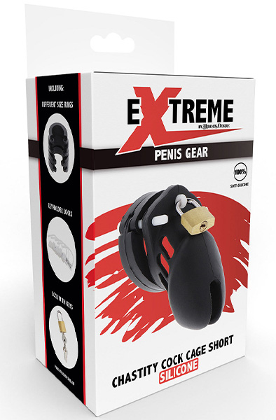 Chastity Cock Cage Silicone Small