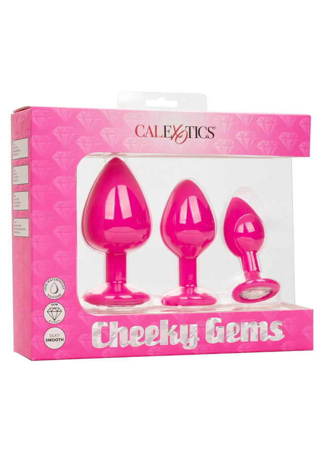 Cheeky Gems Anal Training Kit Pink