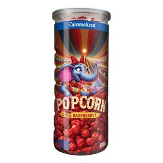 Chili & Raspberry Karamelliserade Popcorn 170 G
