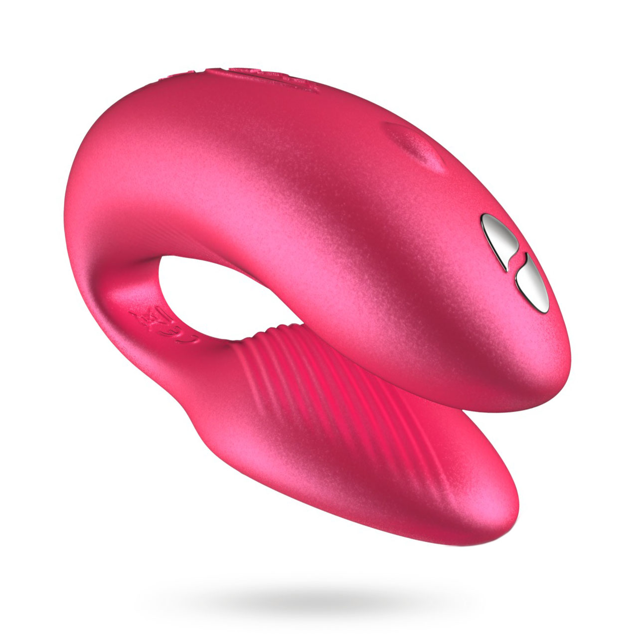 Chorus Pink - Parvibrator med tryckänslig fjärrkontroll
