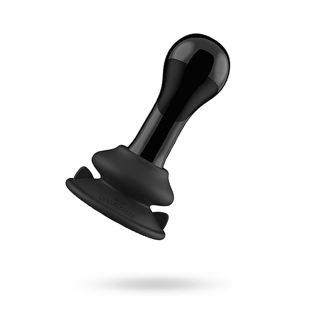 Globy - Glass Vibrator with Suction Cup