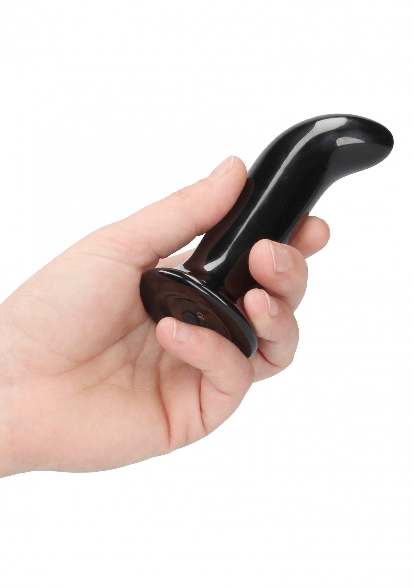 Prickly Rechargeable Glass Vibrator With Suction Cup and Remote | SEXLEKSAKER - ANALT - Analvibratorer | Intimast