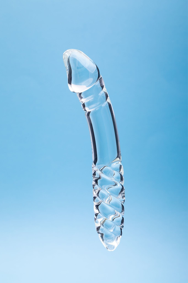 Clarity Celestial Desire Glass Dildo
