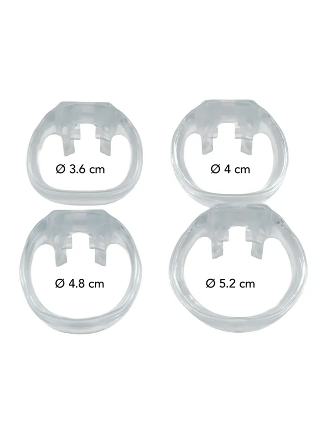 Clear Control Cock Cage Regular