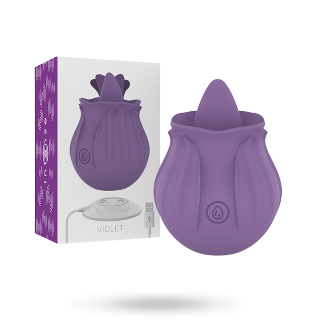 Clitoris Stimulator 10 Vibrations Lilac