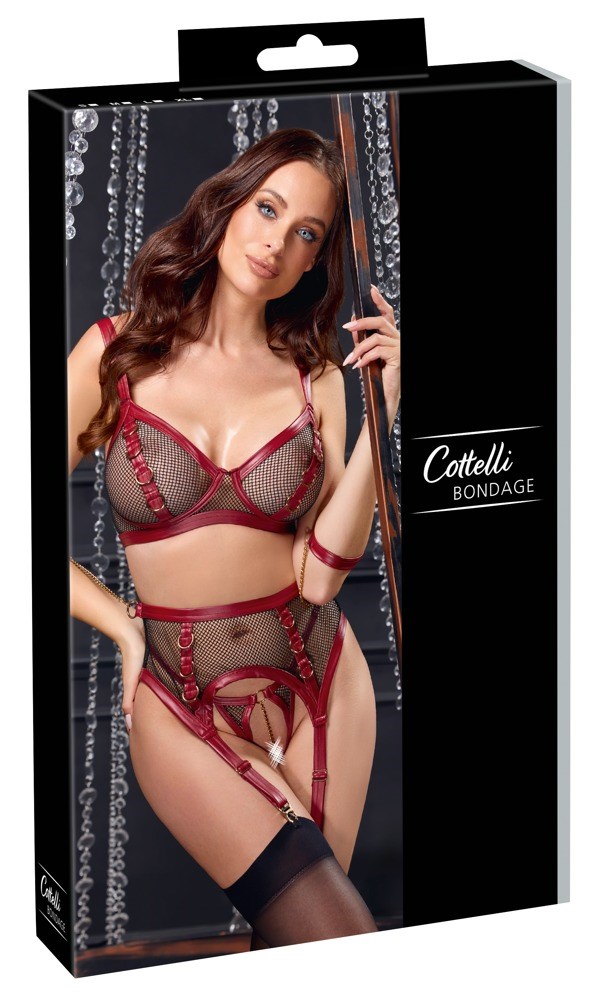 3-piece Bondage Suspender Set