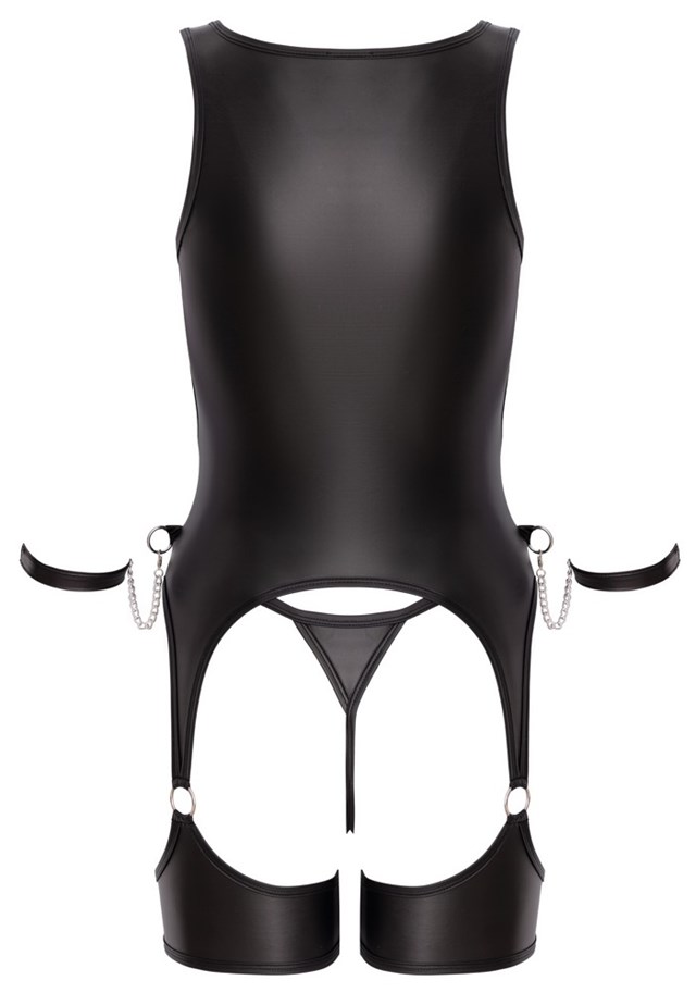 Basque Bondage Set Black